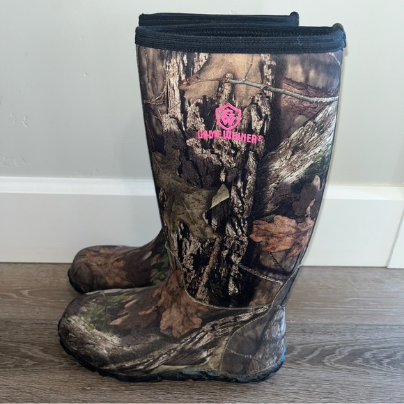 Game winner Waterproof Camo Boots Size 7 - Picture 5 of 9